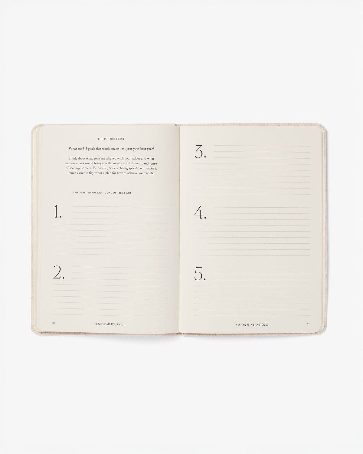 Best Year Journal Essential - Black