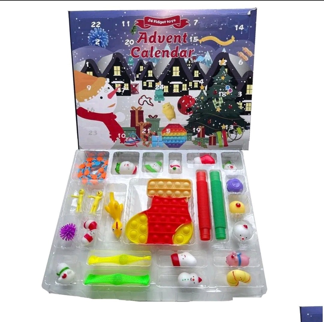 Christmas Advent Calendar Fidget Toy Countdown